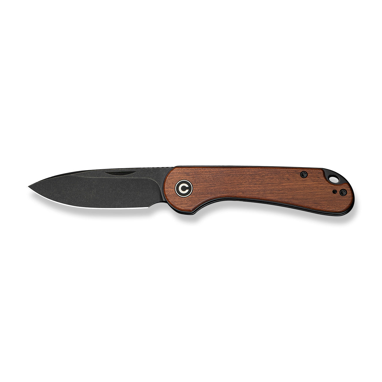 Civivi Elementum Slip Joint, Guibourtia Wood / Black Stonewashed