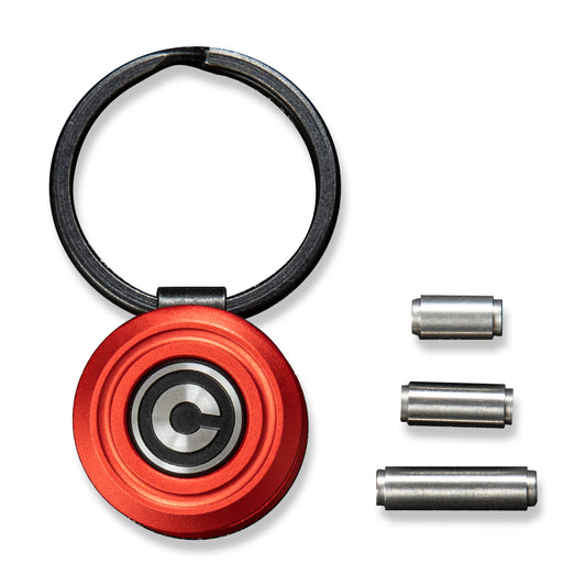 Civivi Key Coin Pocket Key Organizer, Red Aluminum