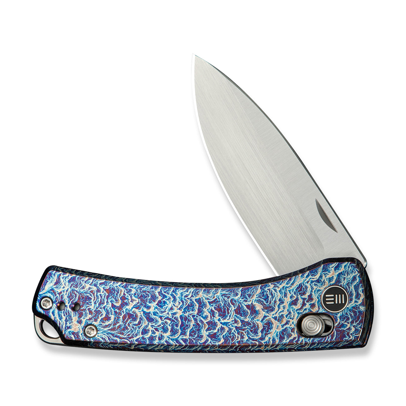 WEKNIFE Nightblade, Flamed Titanium / Hand Rubbed Satin