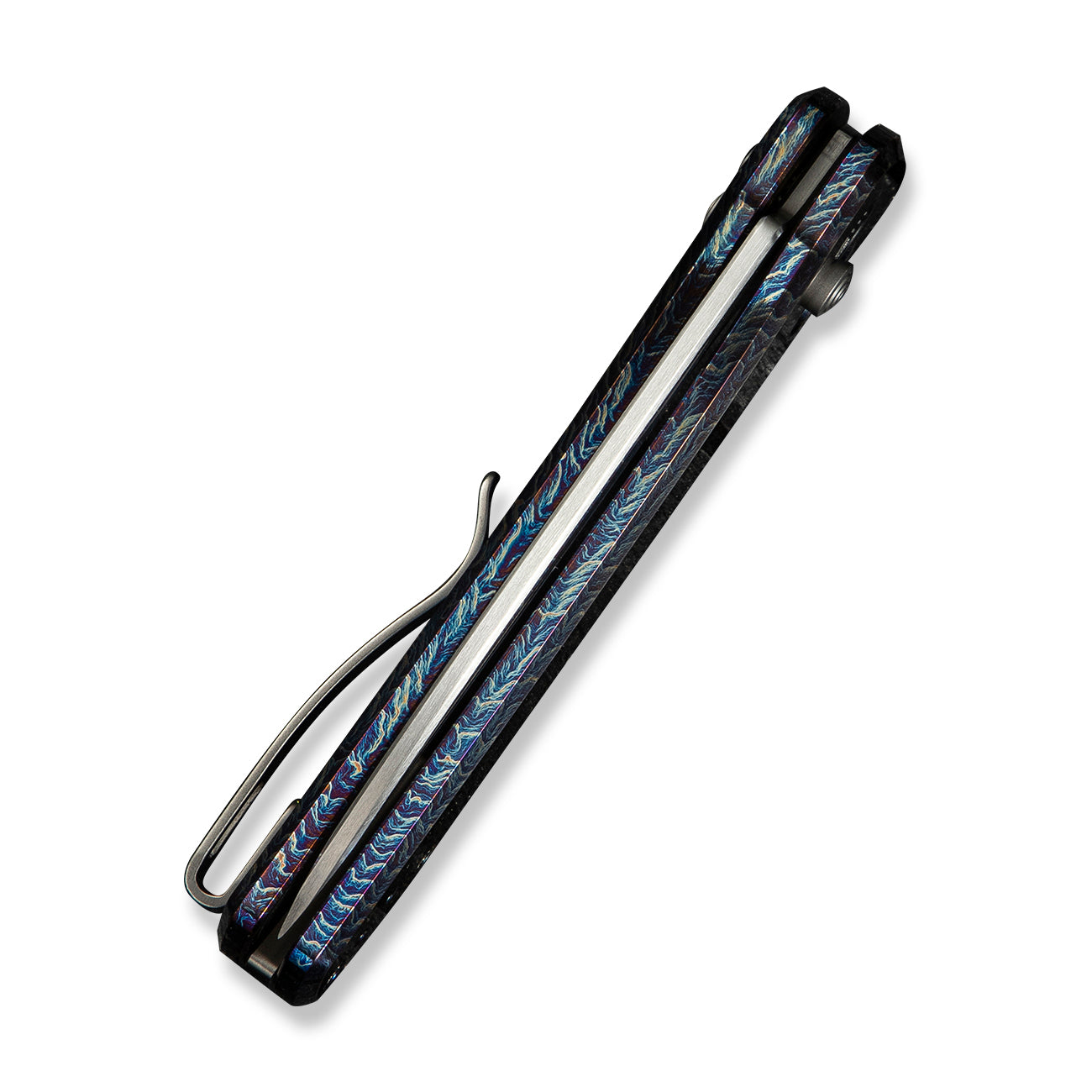 WEKNIFE Nightblade, Flamed Titanium / Hand Rubbed Satin