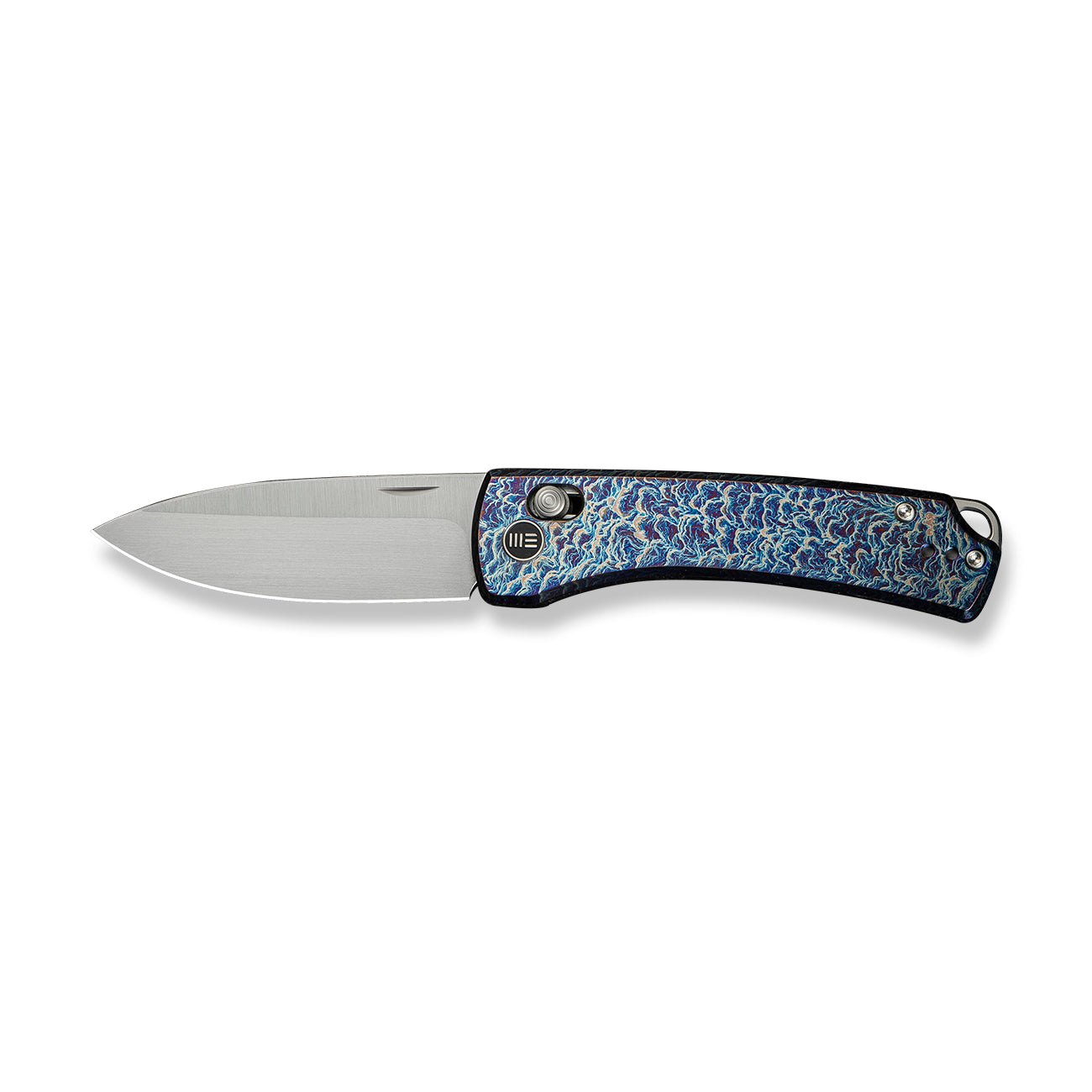 WEKNIFE Nightblade, Flamed Titanium / Hand Rubbed Satin