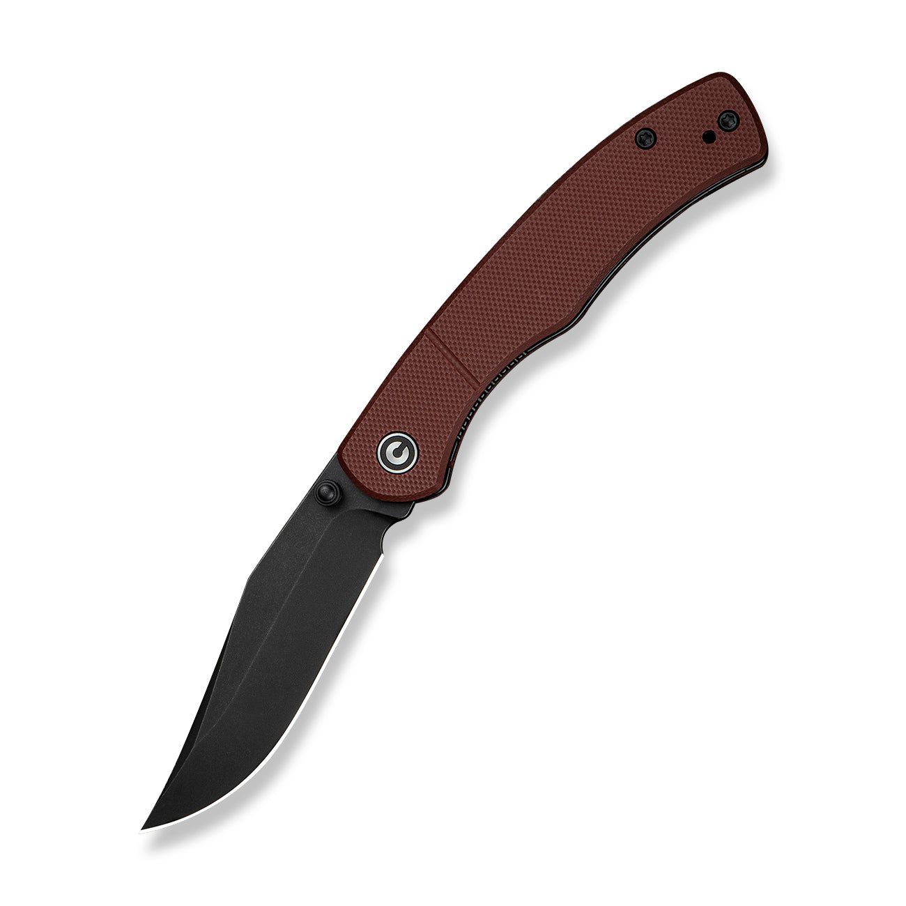 Civivi Clingman, Burgundy G10 / Black Stonewashed