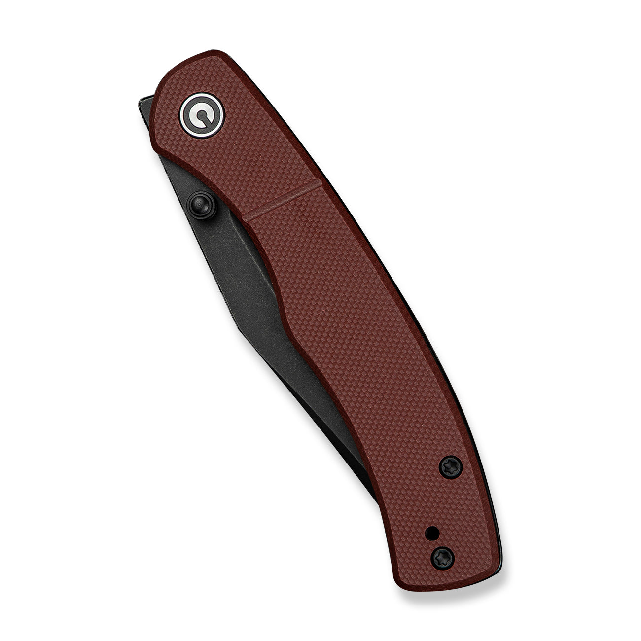 Civivi Clingman, Burgundy G10 / Black Stonewashed
