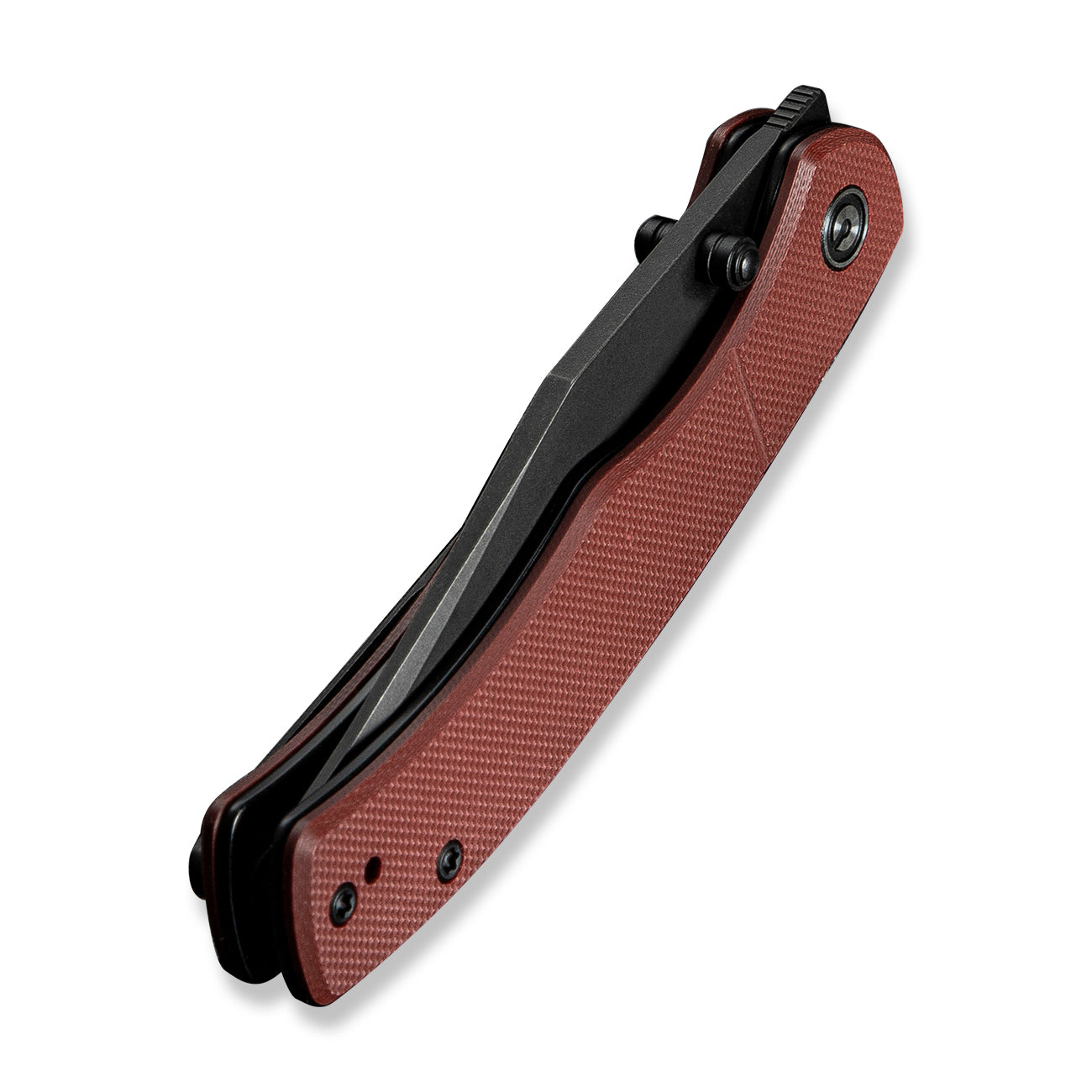 Civivi Clingman, Burgundy G10 / Black Stonewashed