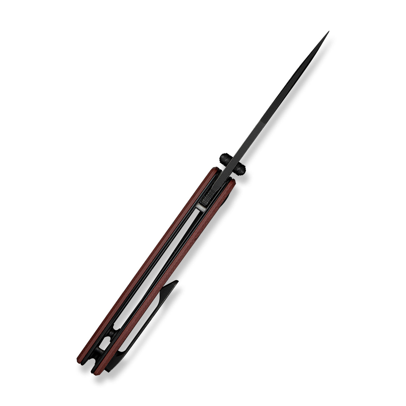 Civivi Clingman, Burgundy G10 / Black Stonewashed