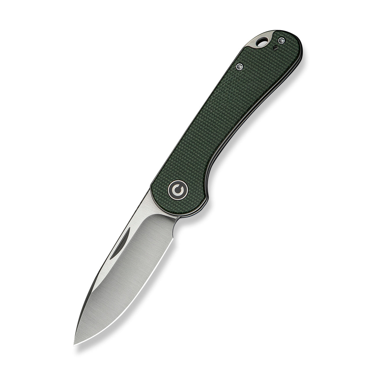 Civivi Elementum Slip Joint, Green Micarta / Satin Finished