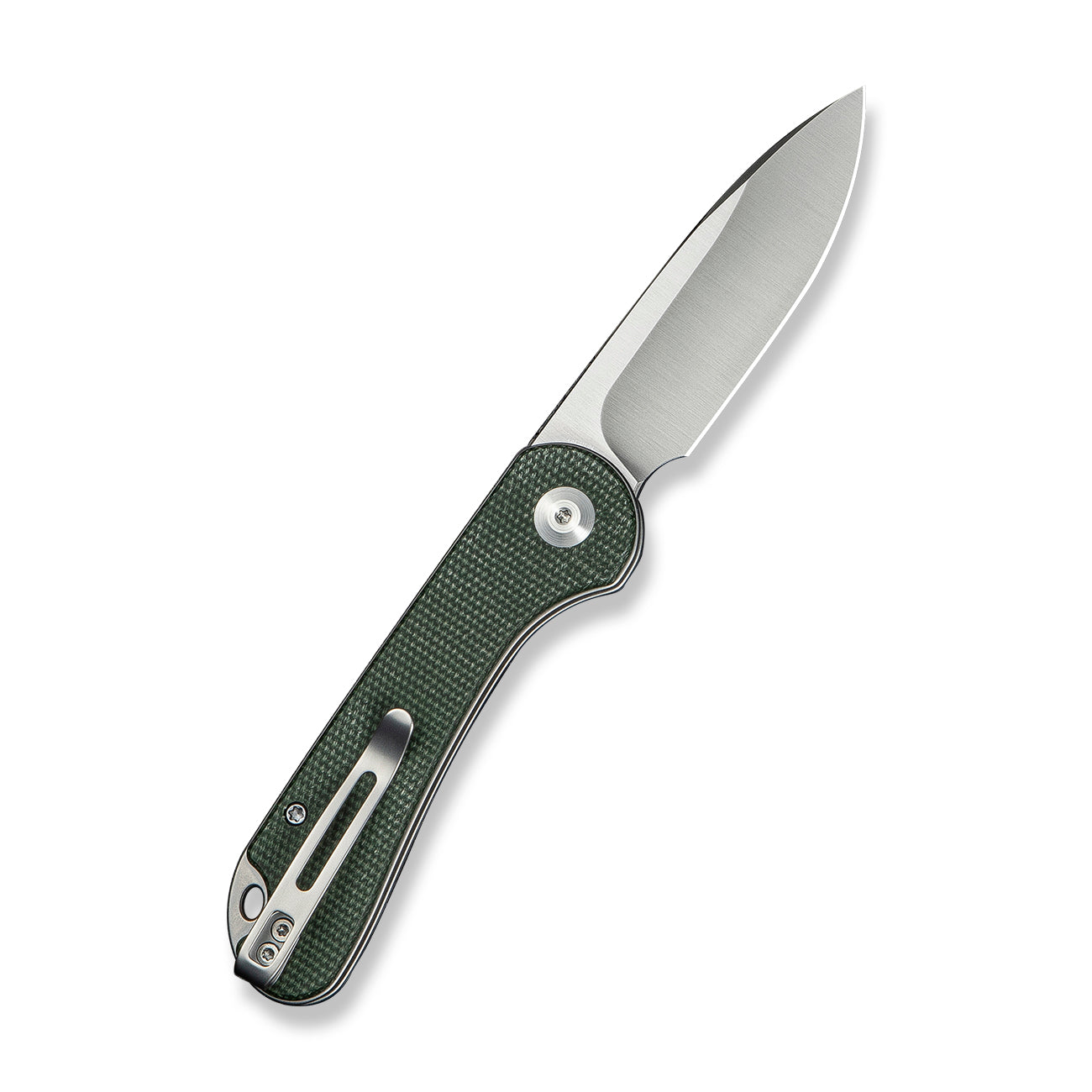 Civivi Elementum Slip Joint, Green Micarta / Satin Finished