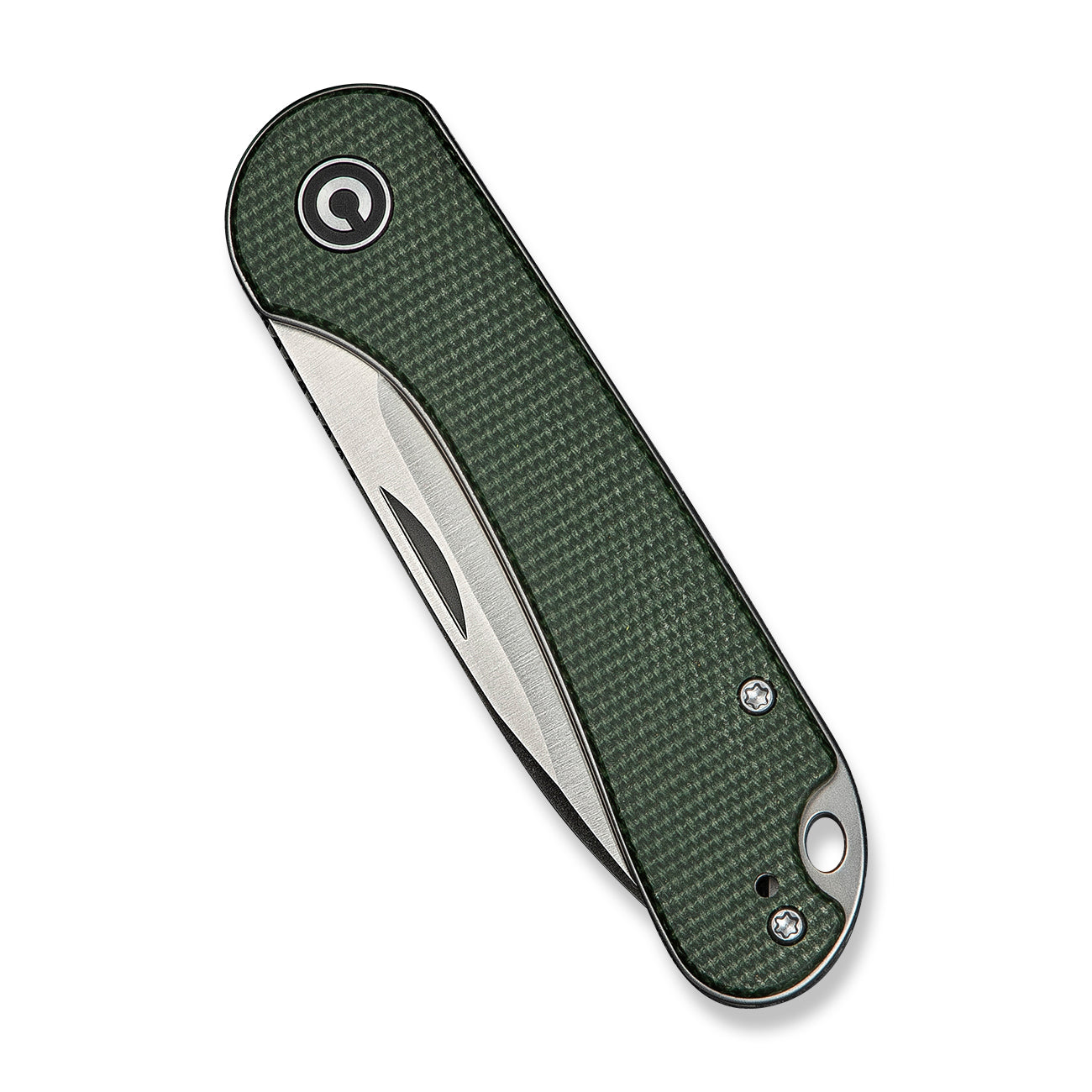 Civivi Elementum Slip Joint, Green Micarta / Satin Finished