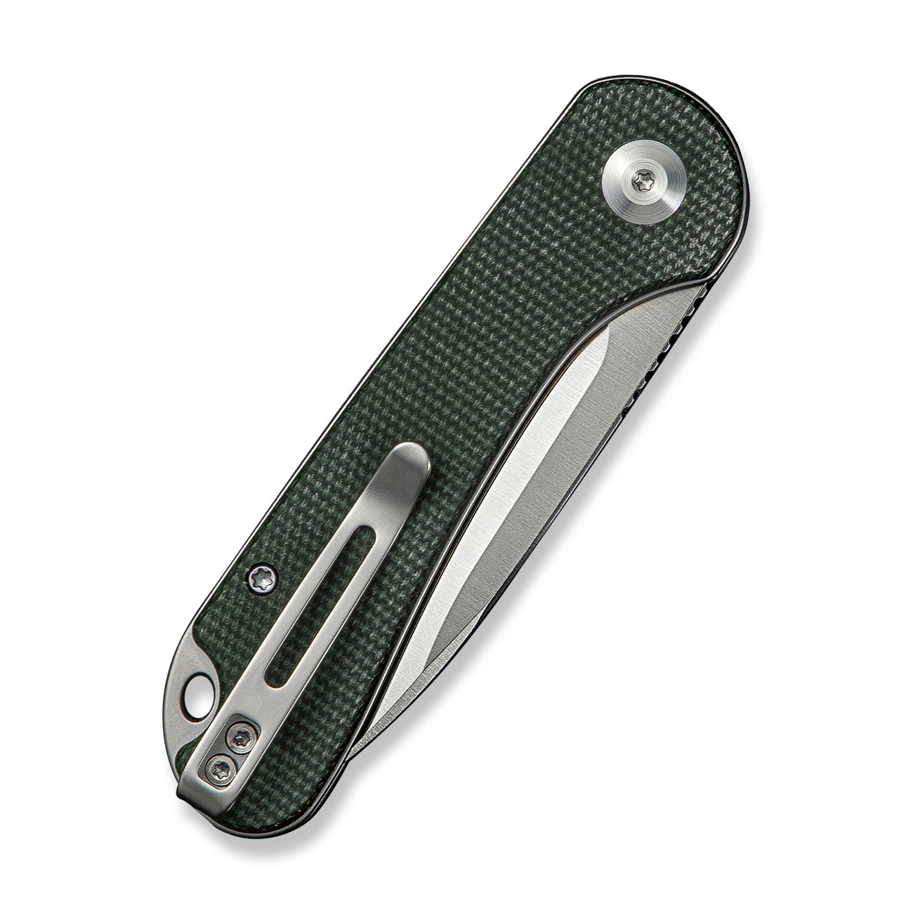 Civivi Elementum Slip Joint, Green Micarta / Satin Finished