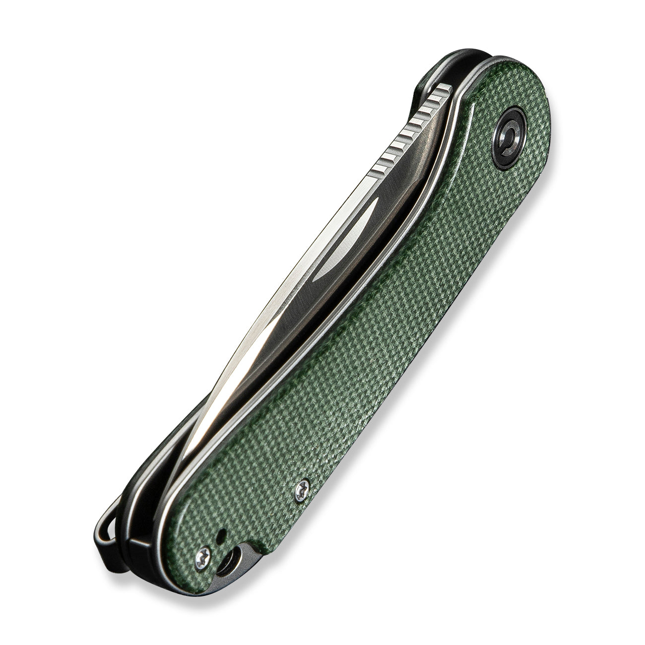 Civivi Elementum Slip Joint, Green Micarta / Satin Finished