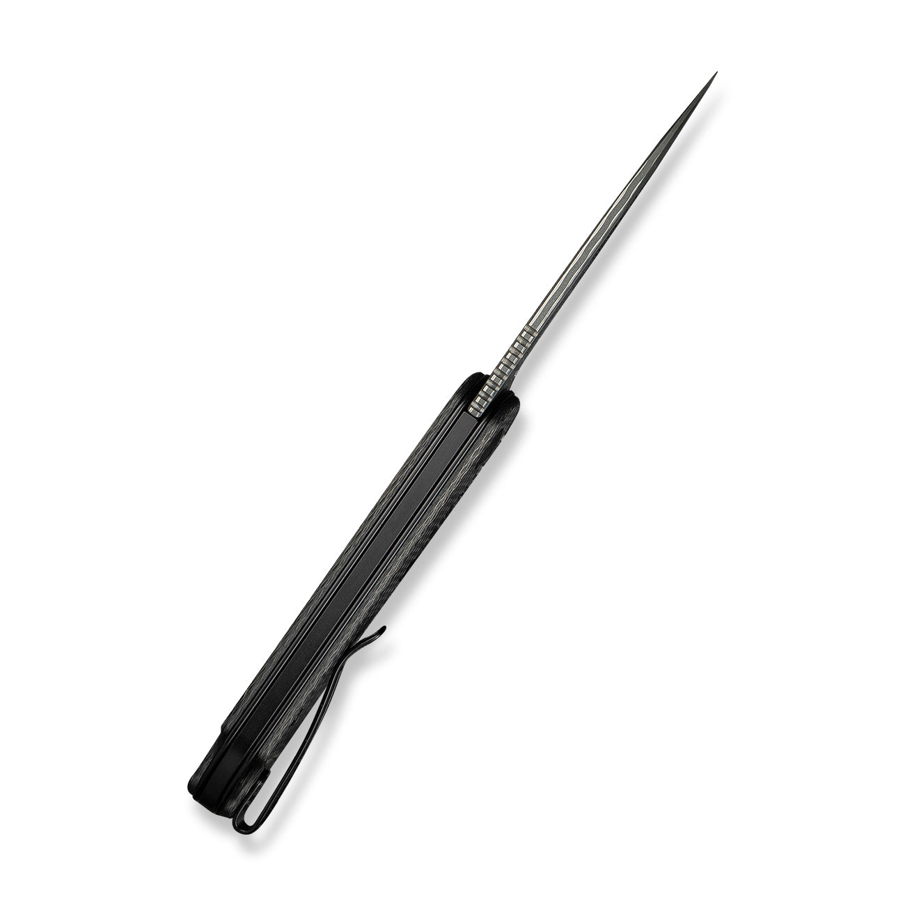Civivi Elementum Slip Joint, Twill Carbon Fiber / Damascus
