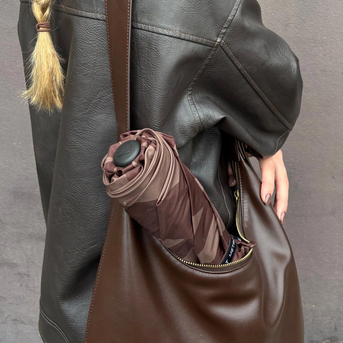 Blunt Umbrella Metro Limited Edition, Houndstooth Cocoa