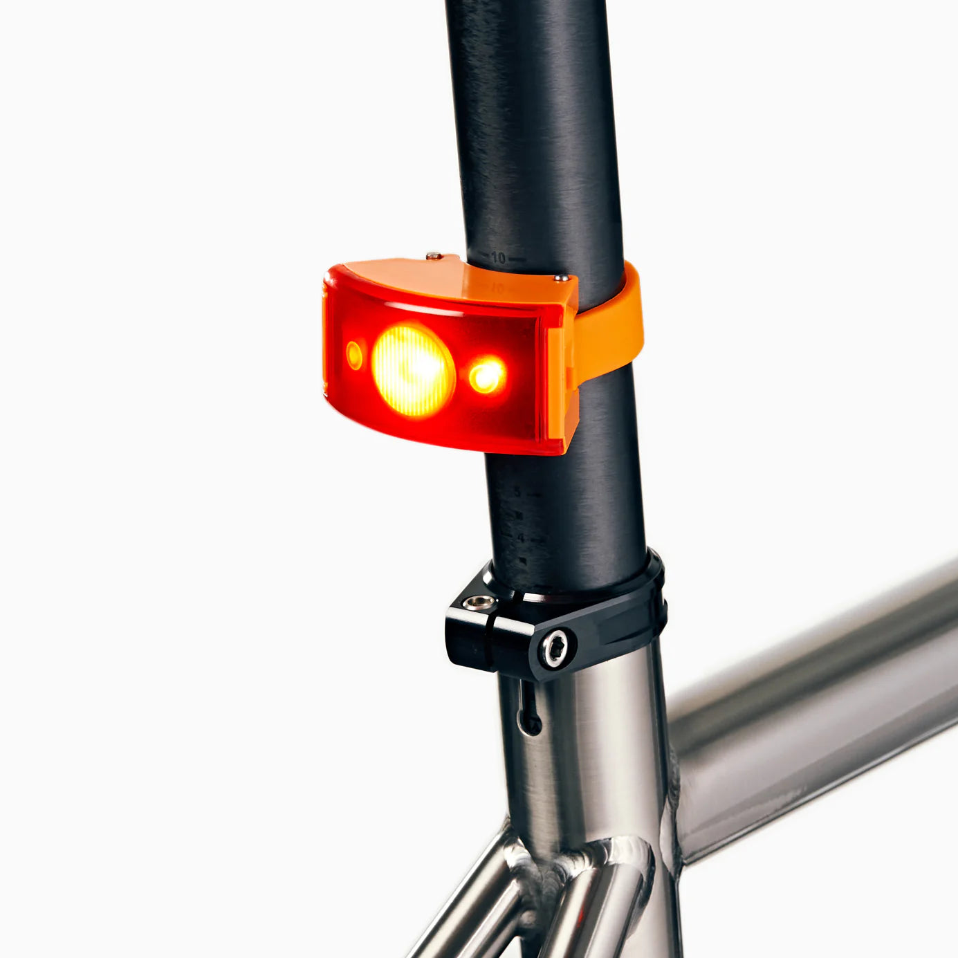 Bookman Urban Visibility Curve Rear Bike Light, Orange