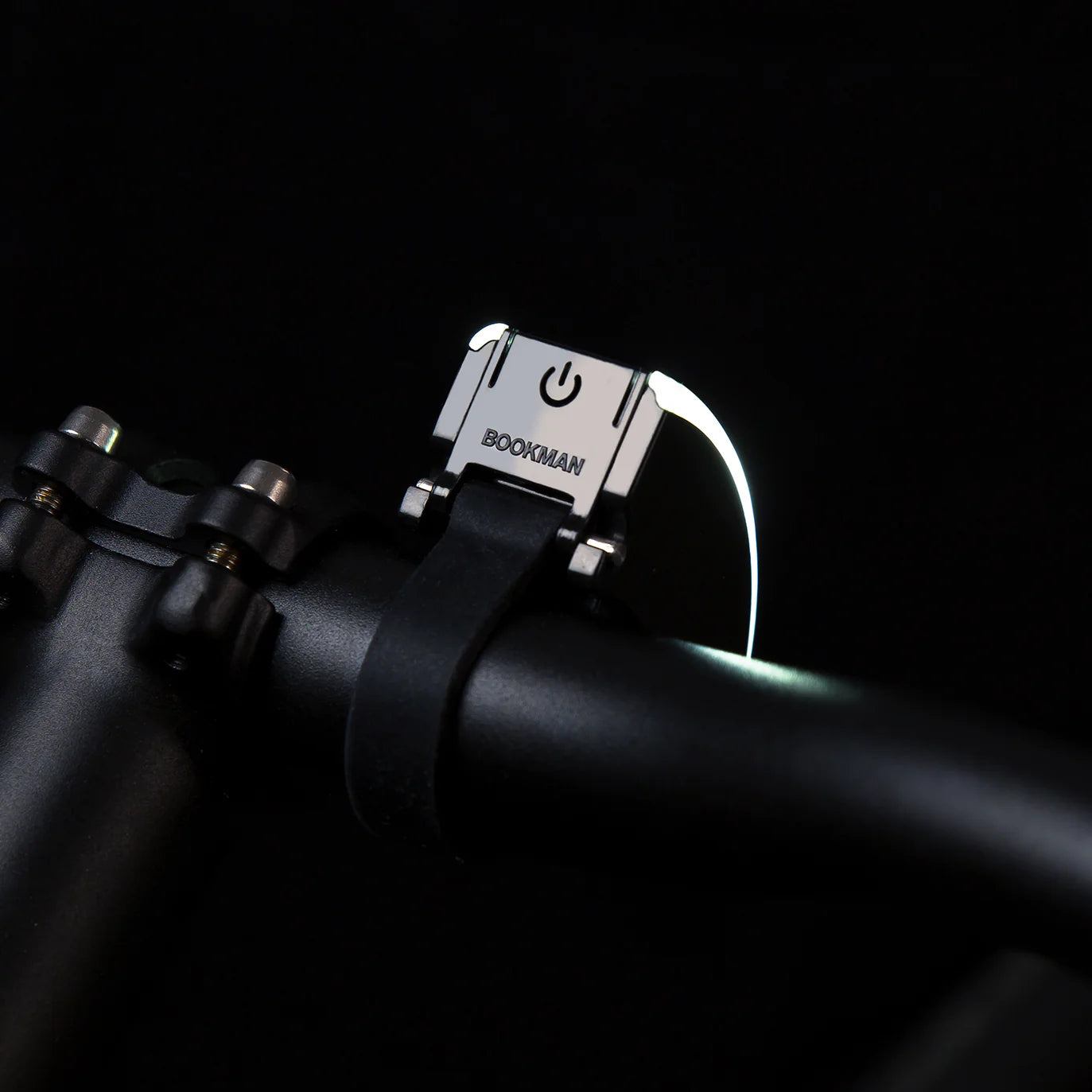 Bookman Urban Visibility Curve Front Bike Light (Award-winning), Black