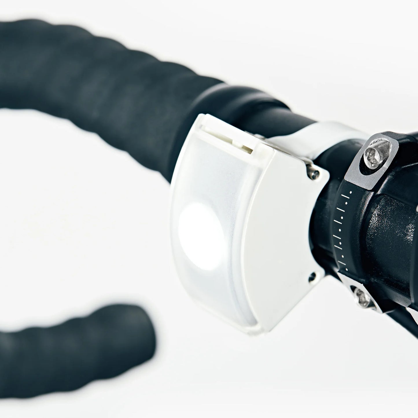Bookman Urban Visibility Curve Front Bike Light (Award-winning), White