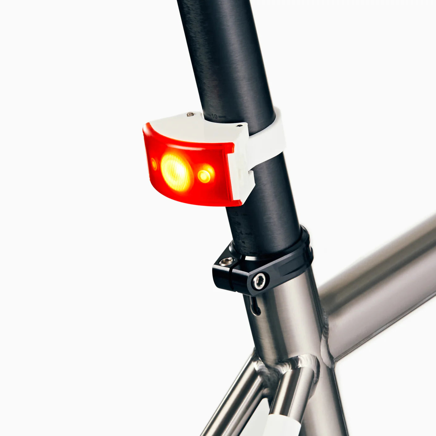 Bookman Urban Visibility Curve Rear Bike Light, White