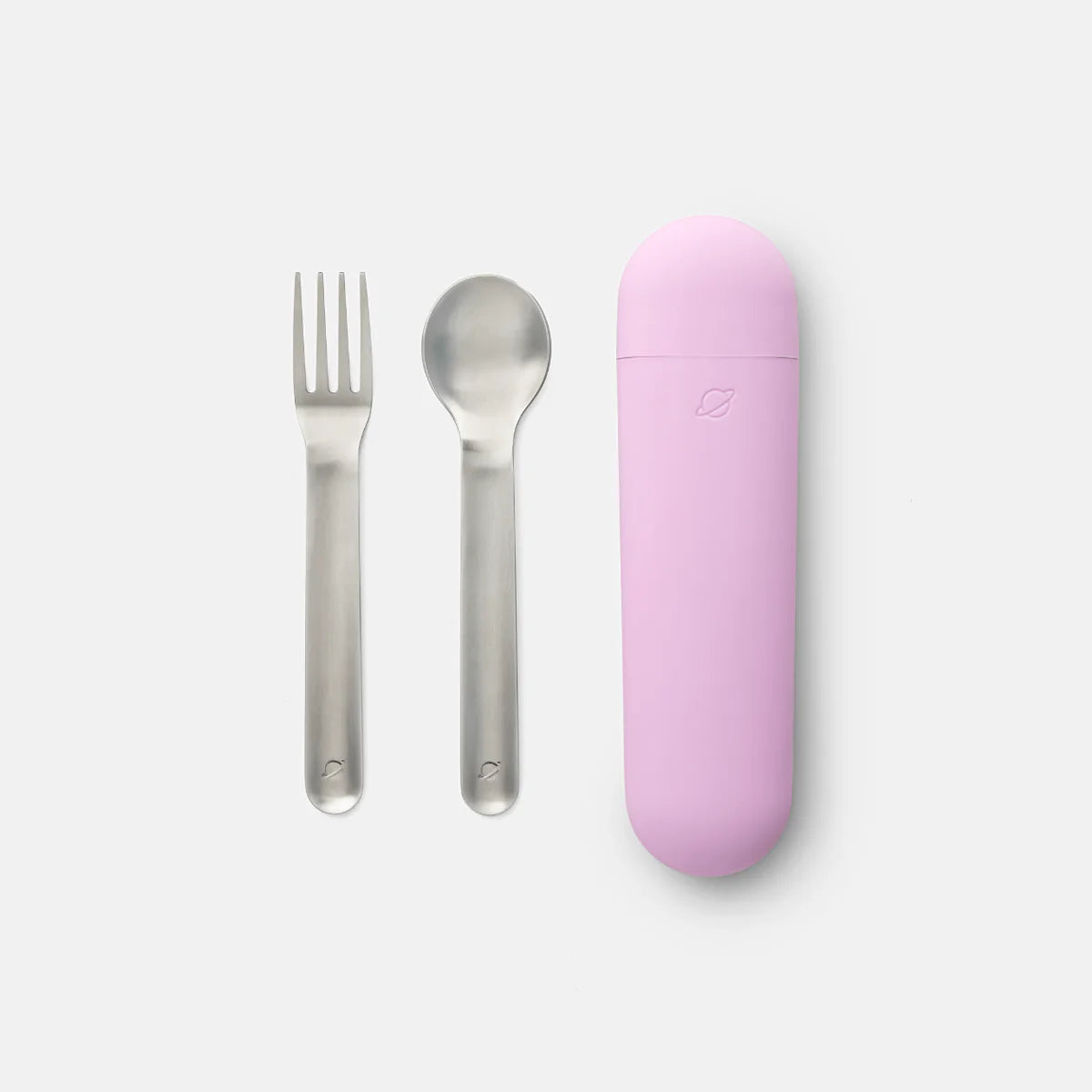 PlanetBox Dig In Utensil Set, Orchid