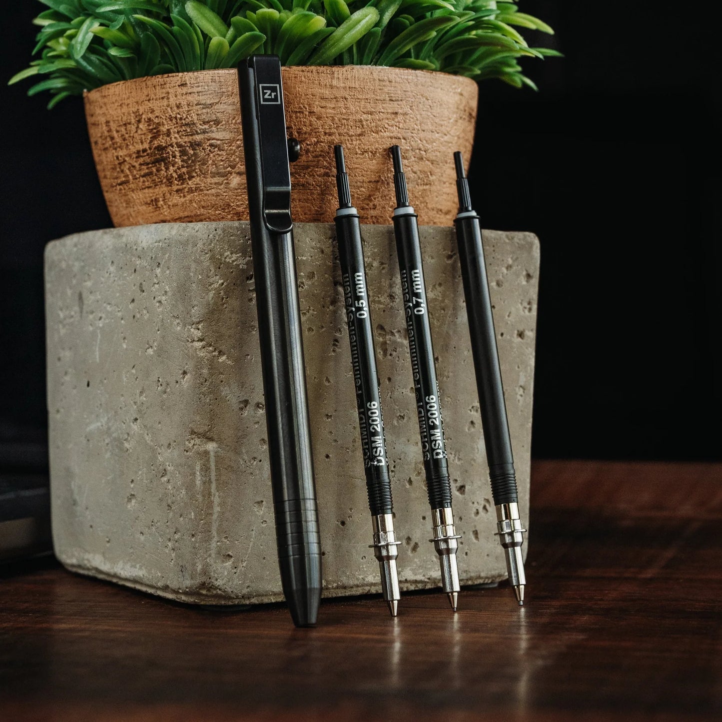 Big i Design Bolt Action Pencil, Titanium DLC Black (B-Vare)