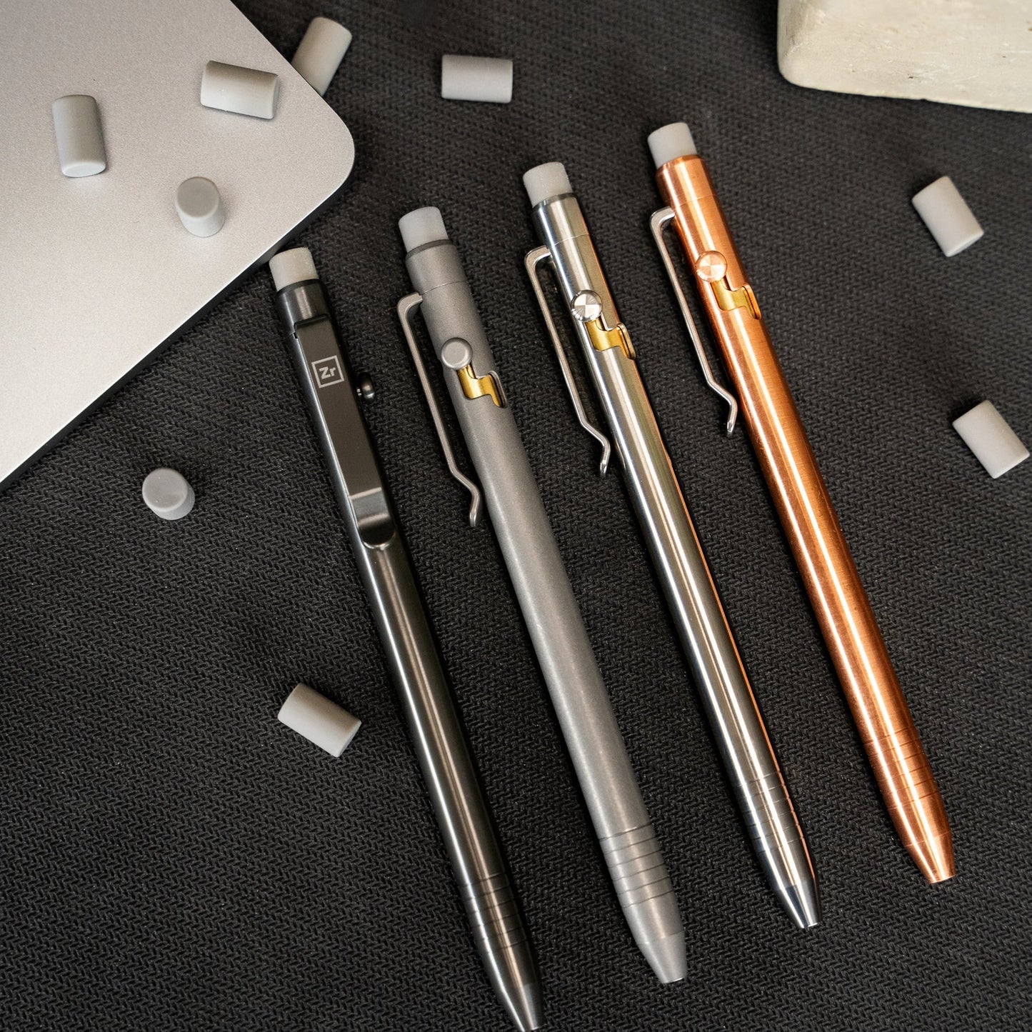 Big i Design Bolt Action Pencil, Titanium DLC Black (B-Vare)