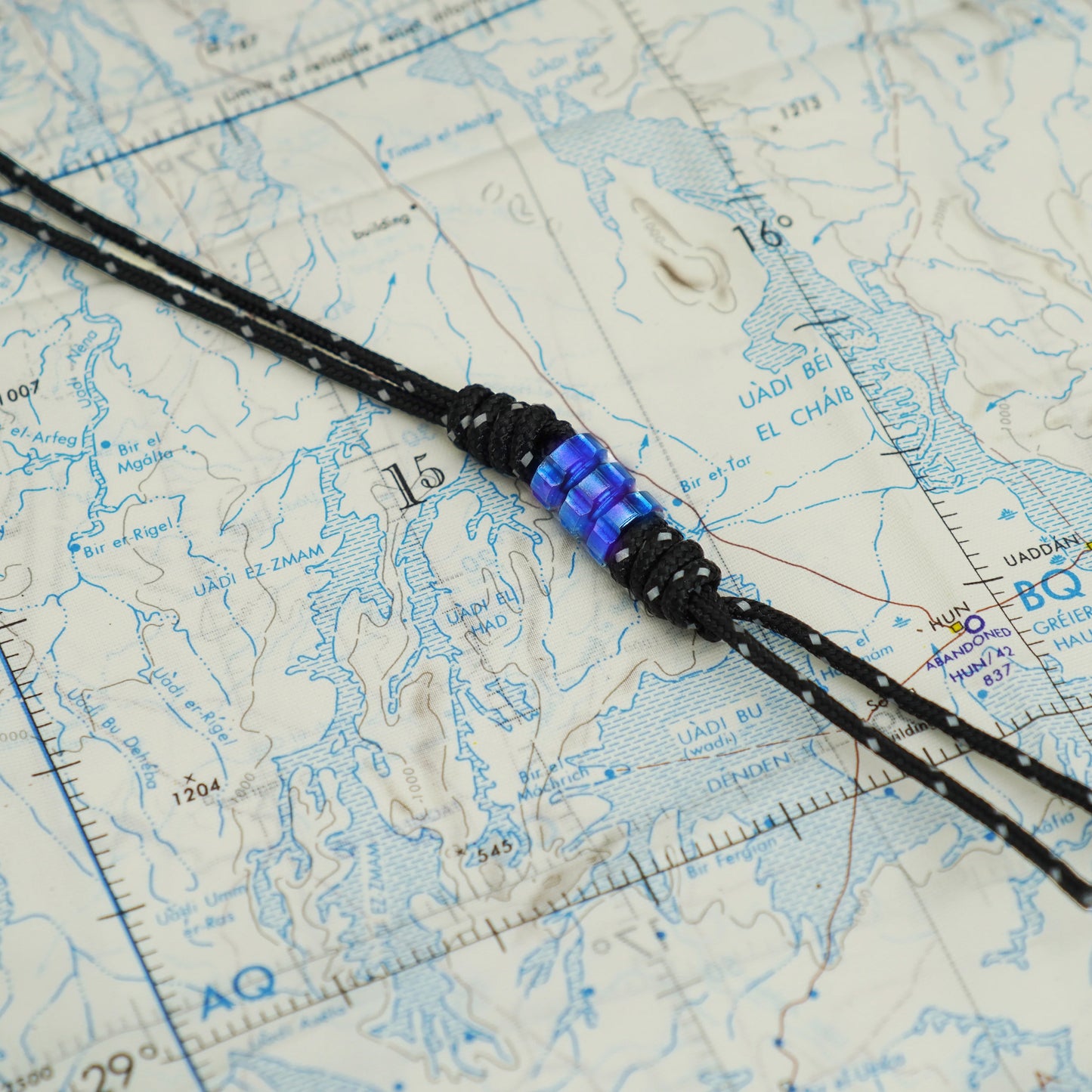 CountyComm Combo Reflective Lanyard + DTF - Dynamic Titanium Fob