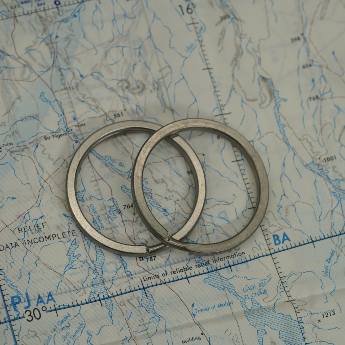 CountyComm 50mm Ti Split Rings (2 Pack)