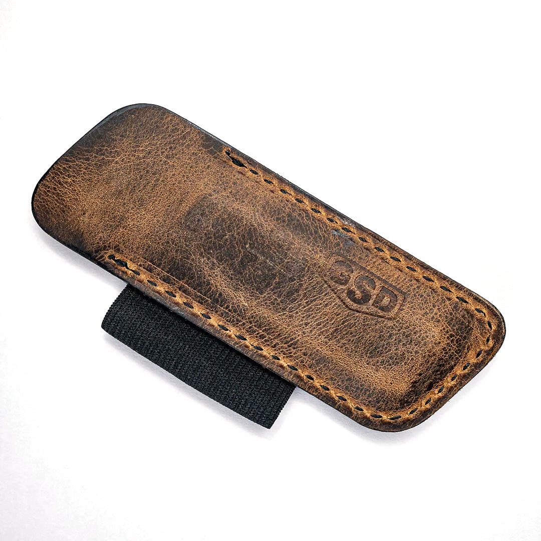 Tactile Knife Bexar Knife + Pen Slip, Brown