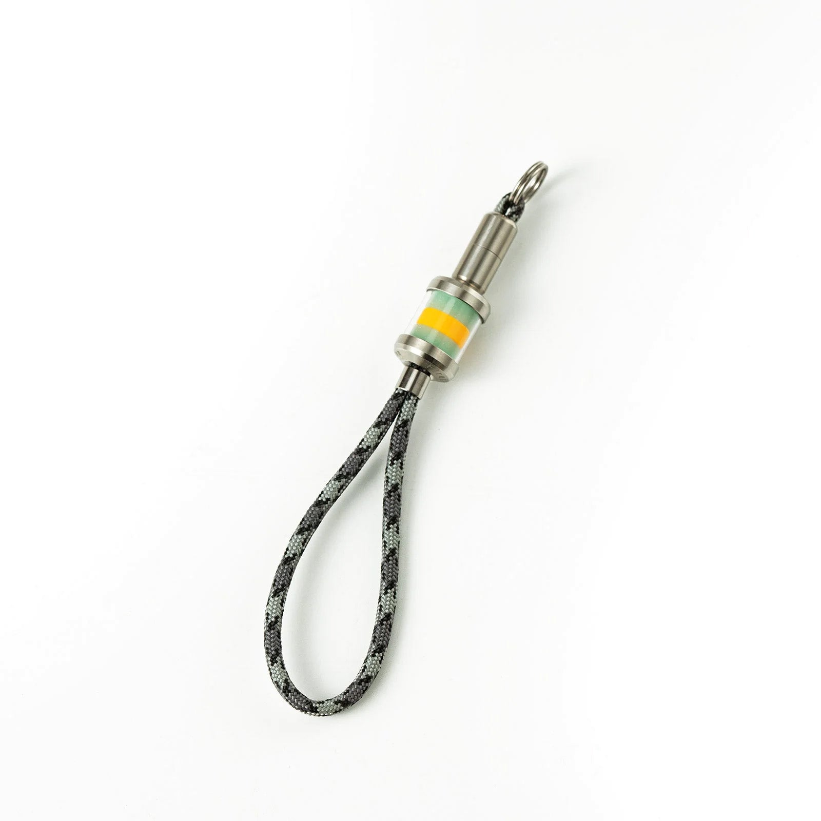 Titanium Flashlight RovyVon Ti Firefly Titanium EDC Bead - Glow In Dark Paracord Bead For Keychains & Gear Glow In Dark Bead