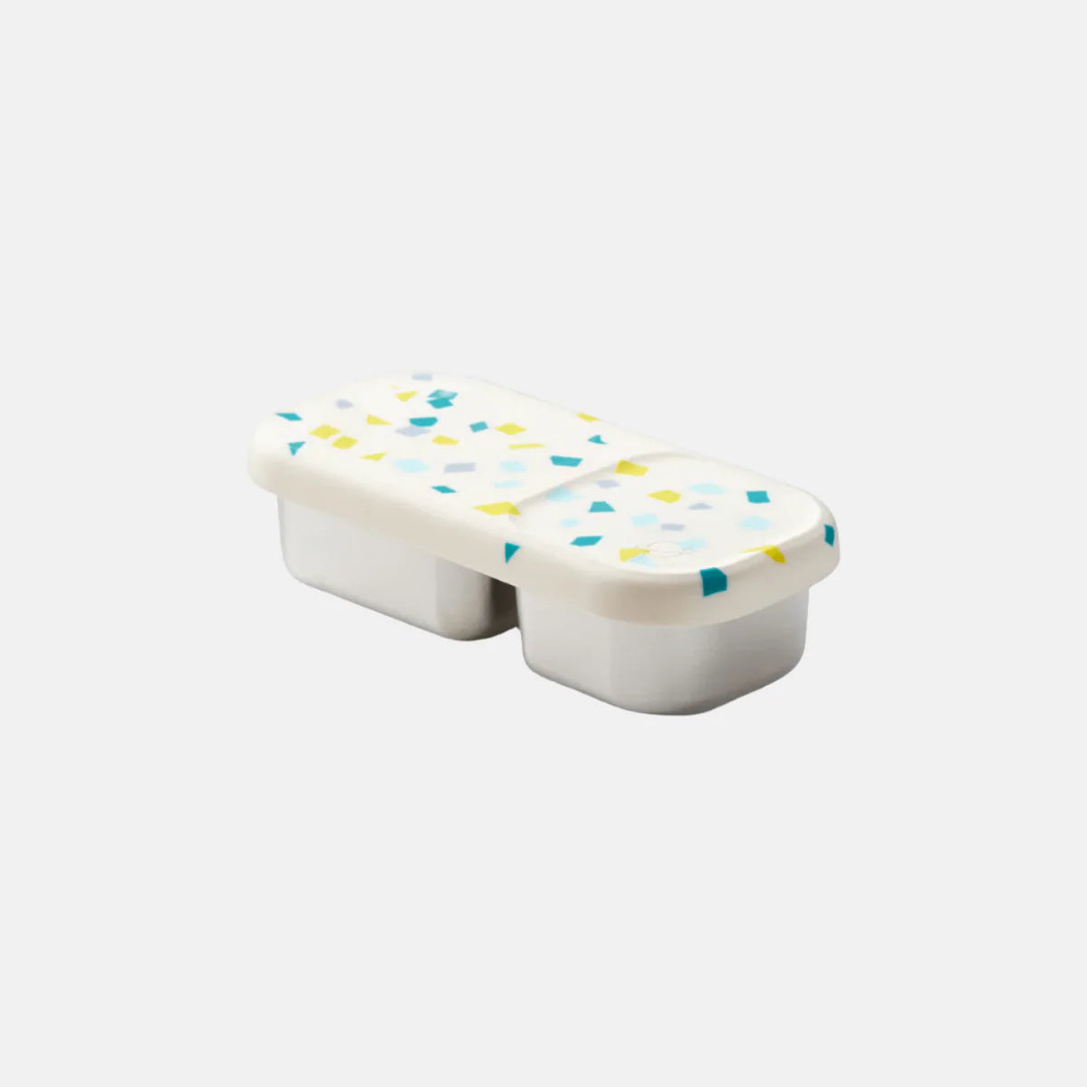 PlanetBox Day Tripper Snack Container, White Sand Terrazzo