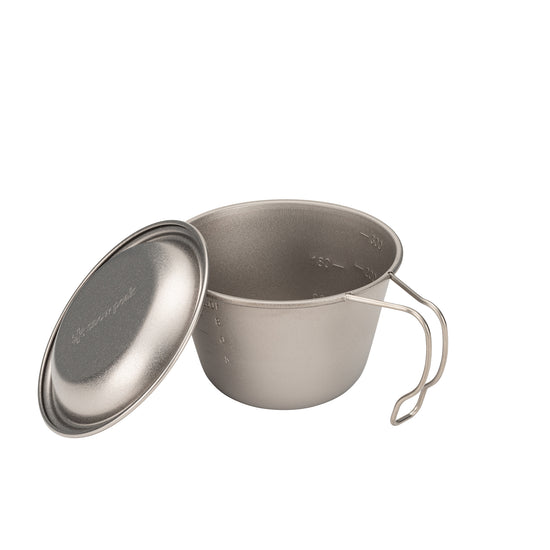 Snowpeak Deep Titanium Backpacker's Cup with Lid