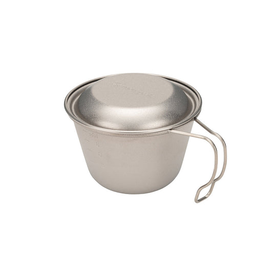 Snowpeak Deep Titanium Backpacker's Cup with Lid