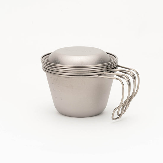 Snowpeak Deep Titanium Backpacker's Cup with Lid