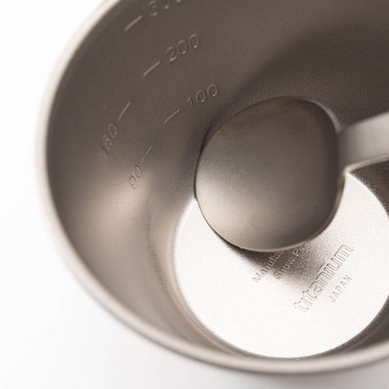Snowpeak Deep Titanium Backpacker's Cup with Lid