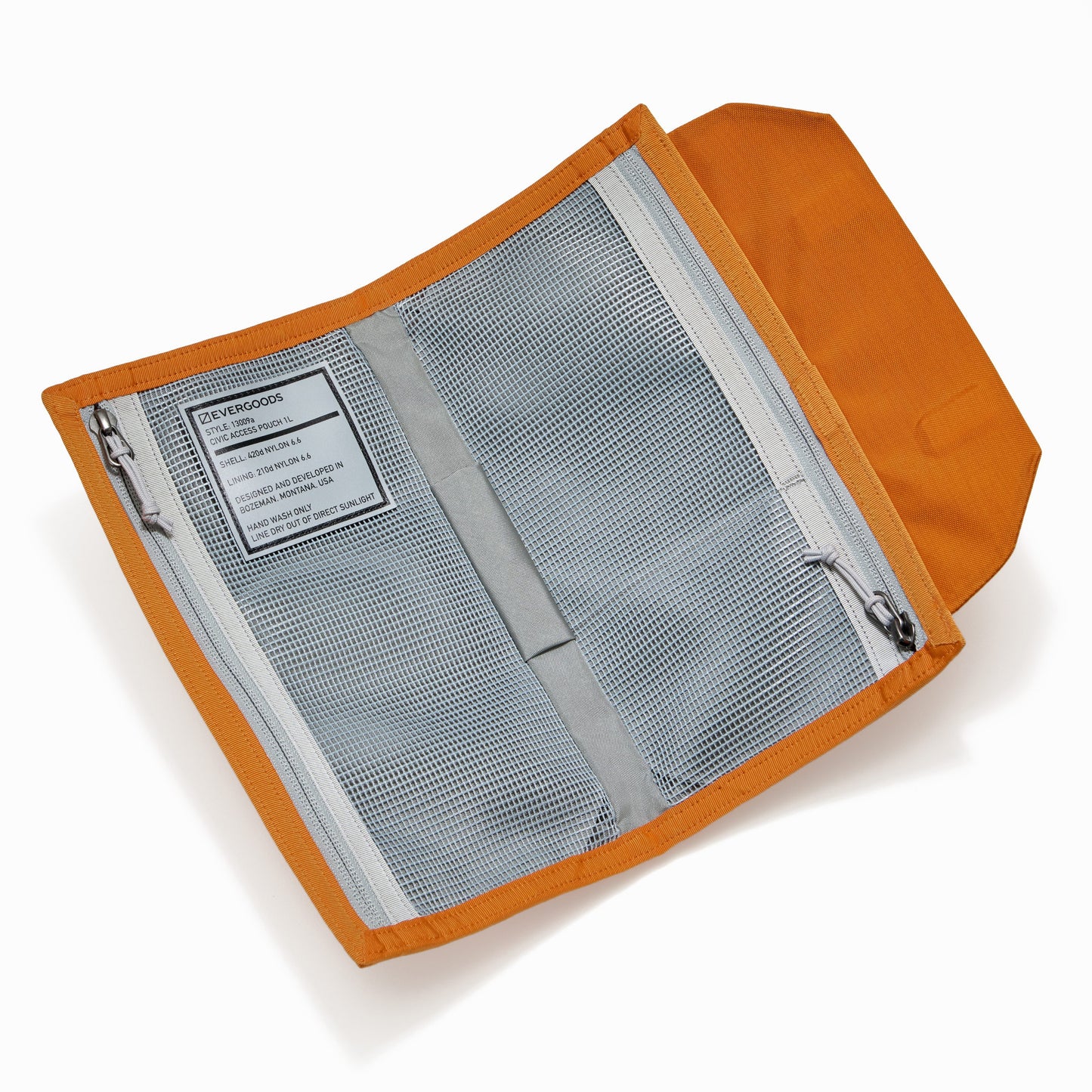 EVERGOODS Civic Access Pouch 1L, Burnt Orange