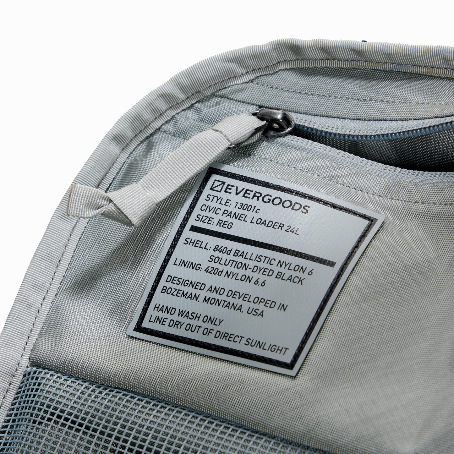EVERGOODS Civic Panel Loader 24L, Solution Black