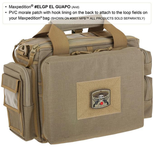 Maxpedition El Guapo Morale Patch, Arid