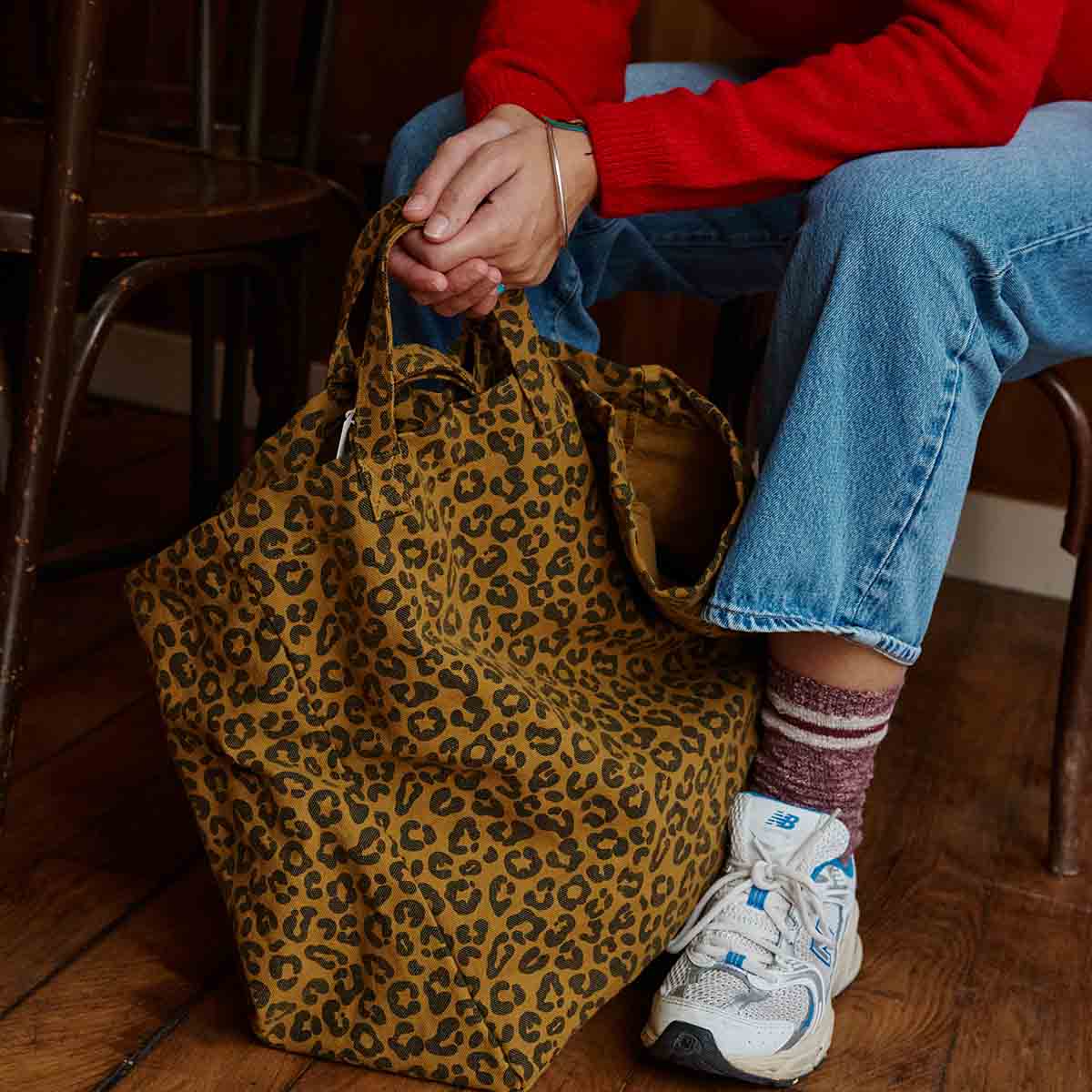 Rose in April Elisa Tote bag Graou, Caramel