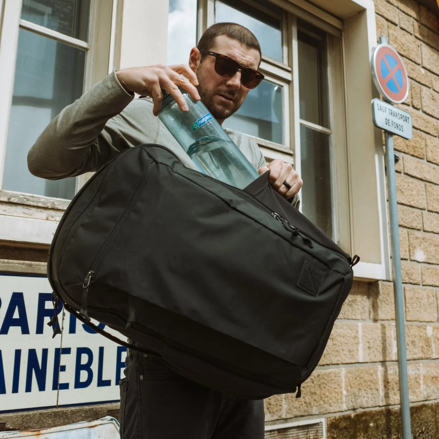 EVERGOODS Civic Travel Bag 35L, Solution Black