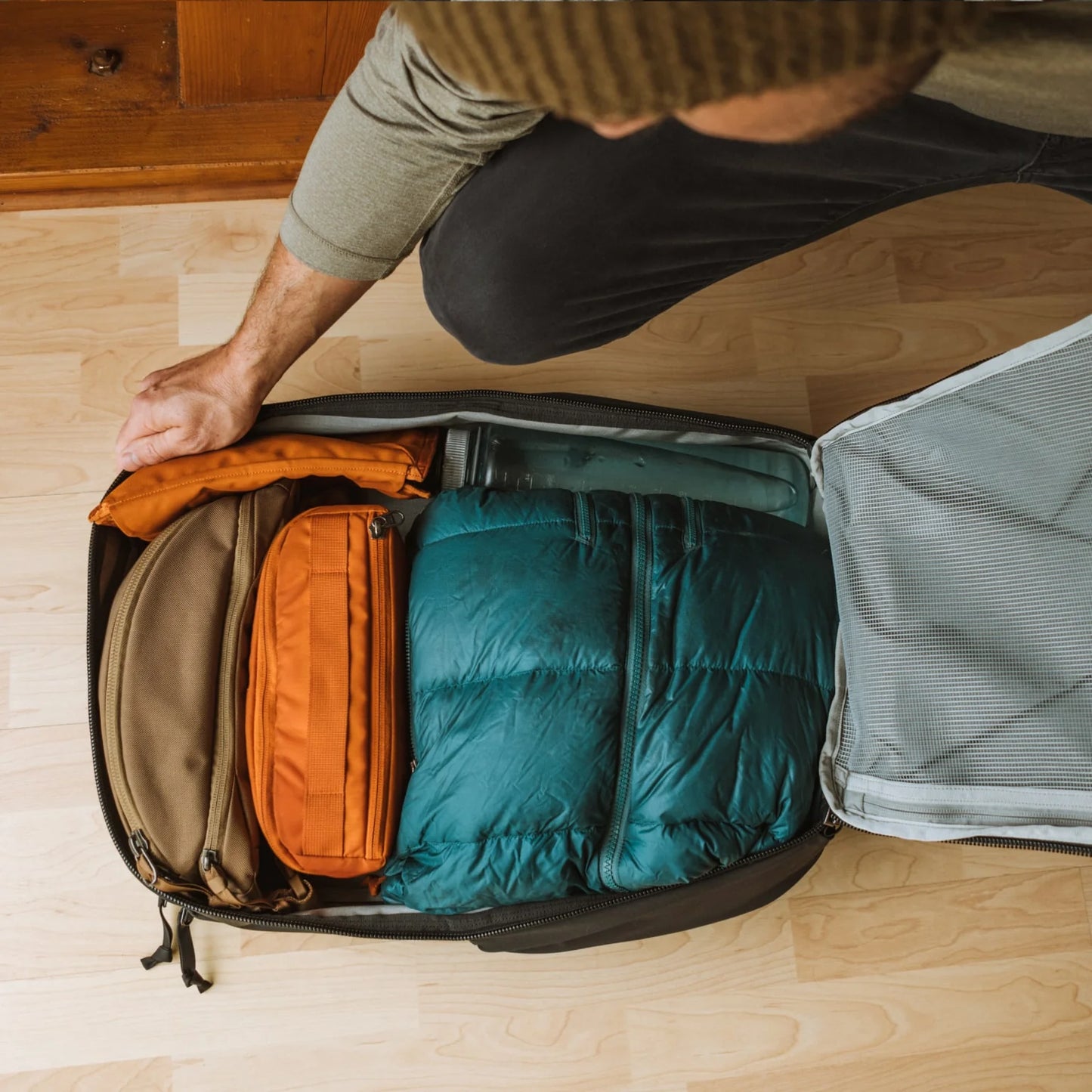 EVERGOODS Civic Travel Bag 35L, Solution Black