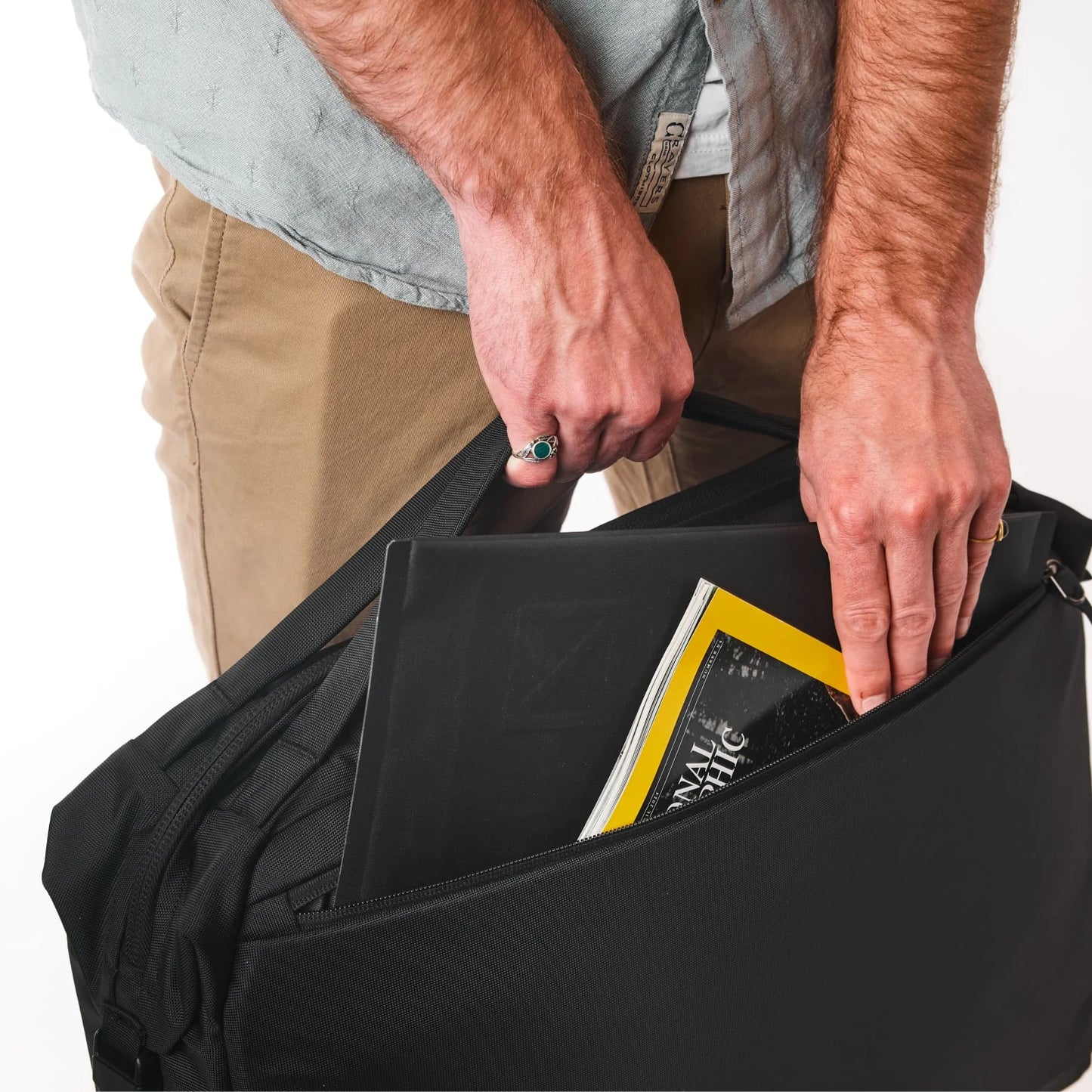EVERGOODS Transit Briefcase 20L, Solution Black