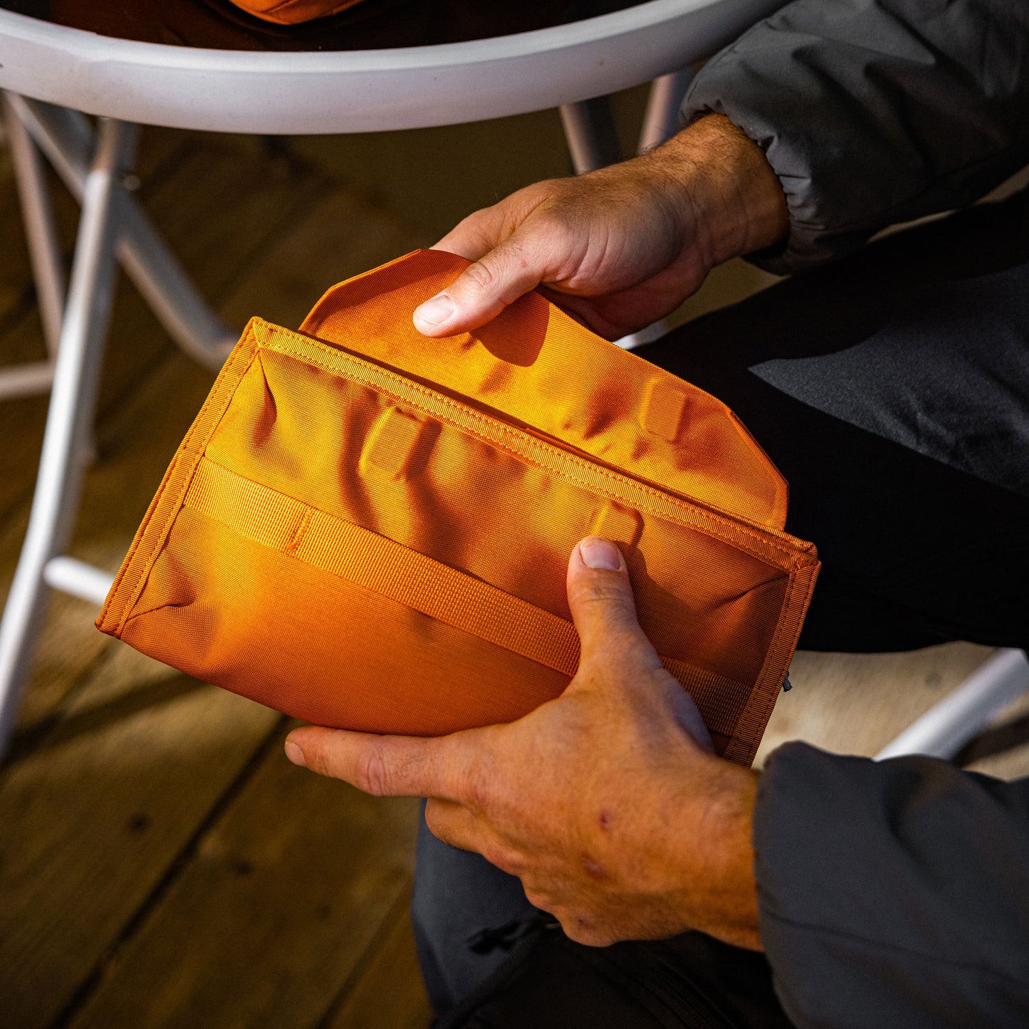 EVERGOODS Civic Access Pouch 1L, Burnt Orange