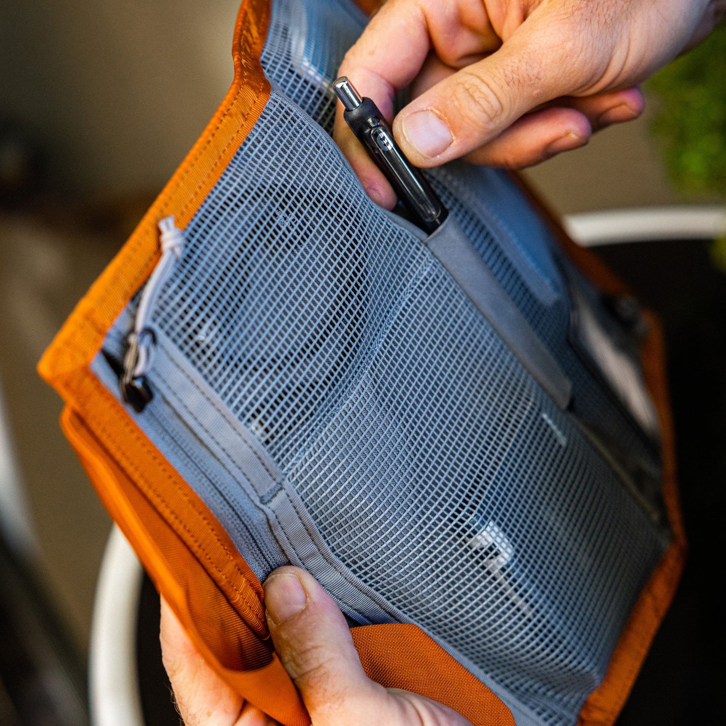 EVERGOODS Civic Access Pouch 1L, Burnt Orange