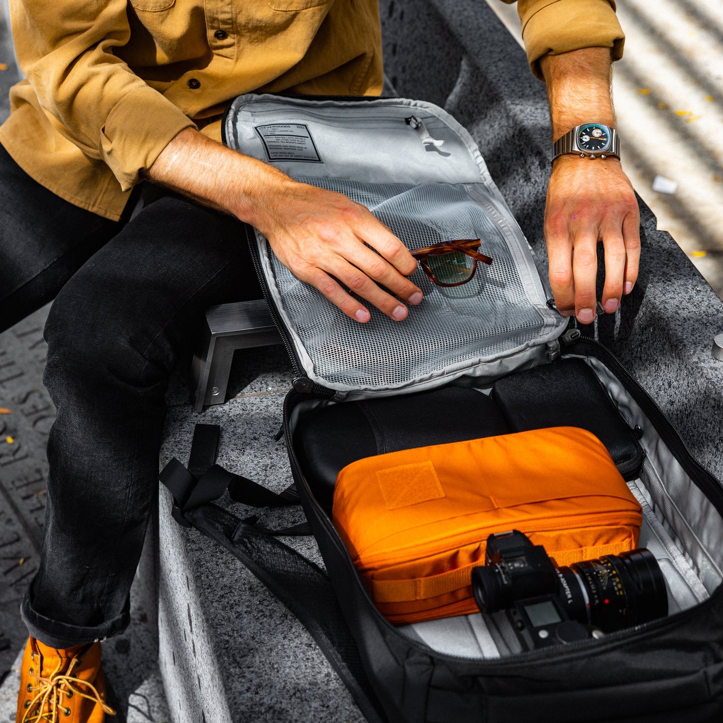 EVERGOODS Civic Access Pouch 2L, Burnt Orange