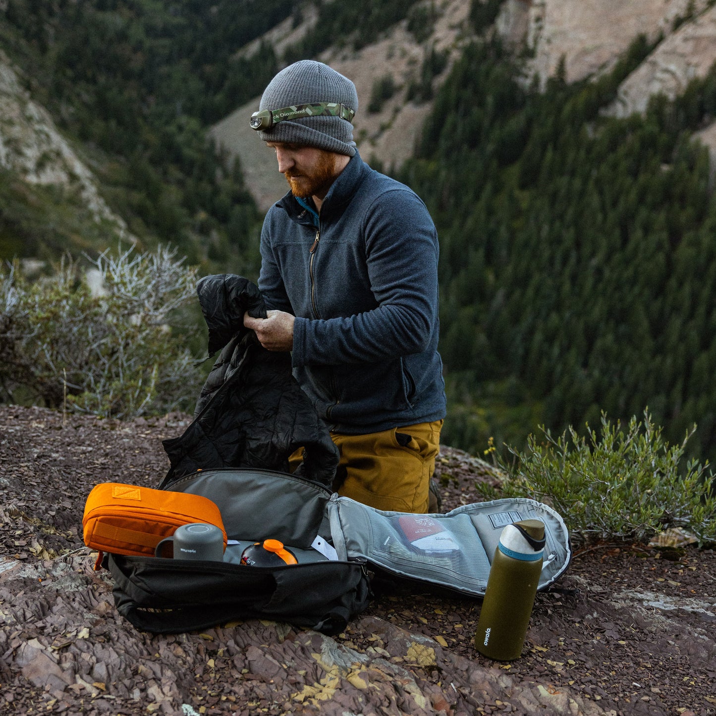 EVERGOODS Civic Access Pouch 2L, Burnt Orange