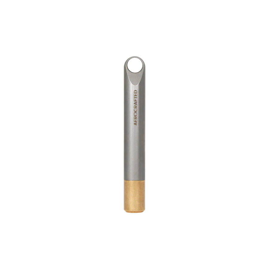 Aerocrafted Fairing Keychain Stash Titanium/Bronze, Large