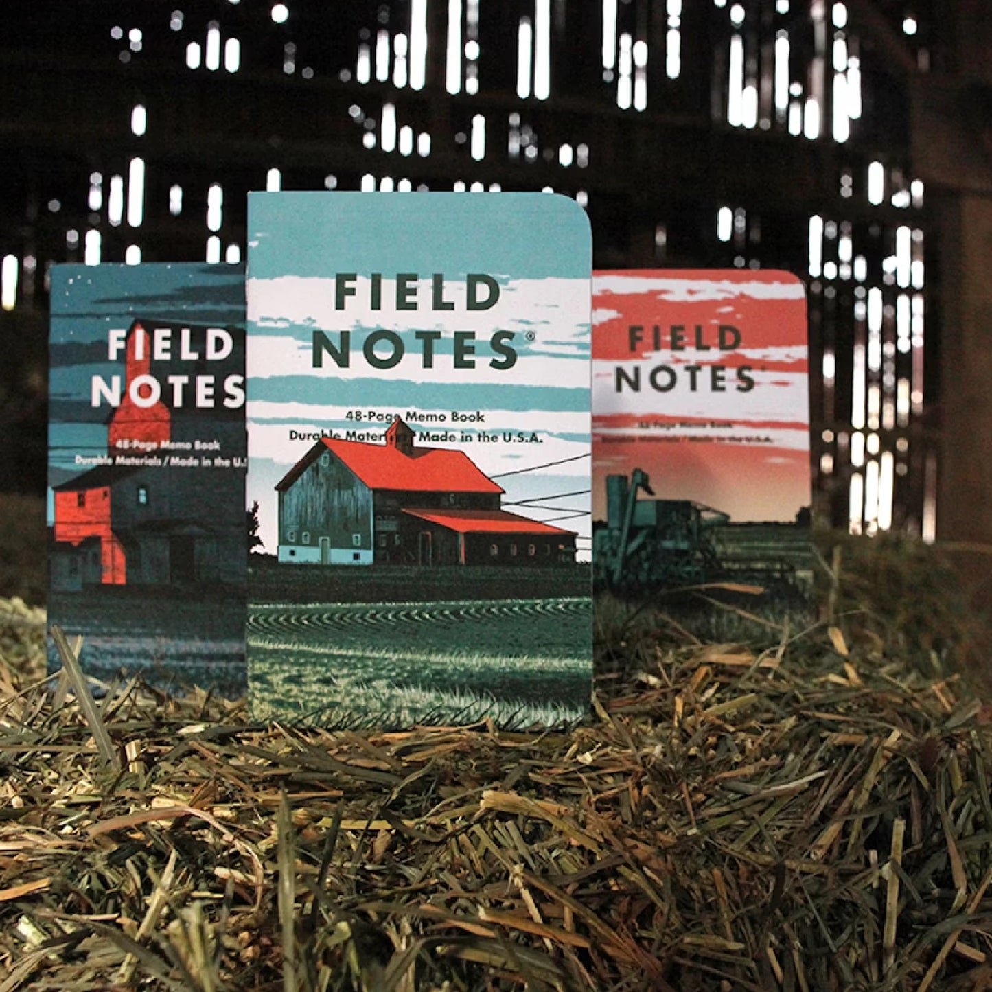 Field Notes Heartland Memo, Graph Paper (3-pakk)