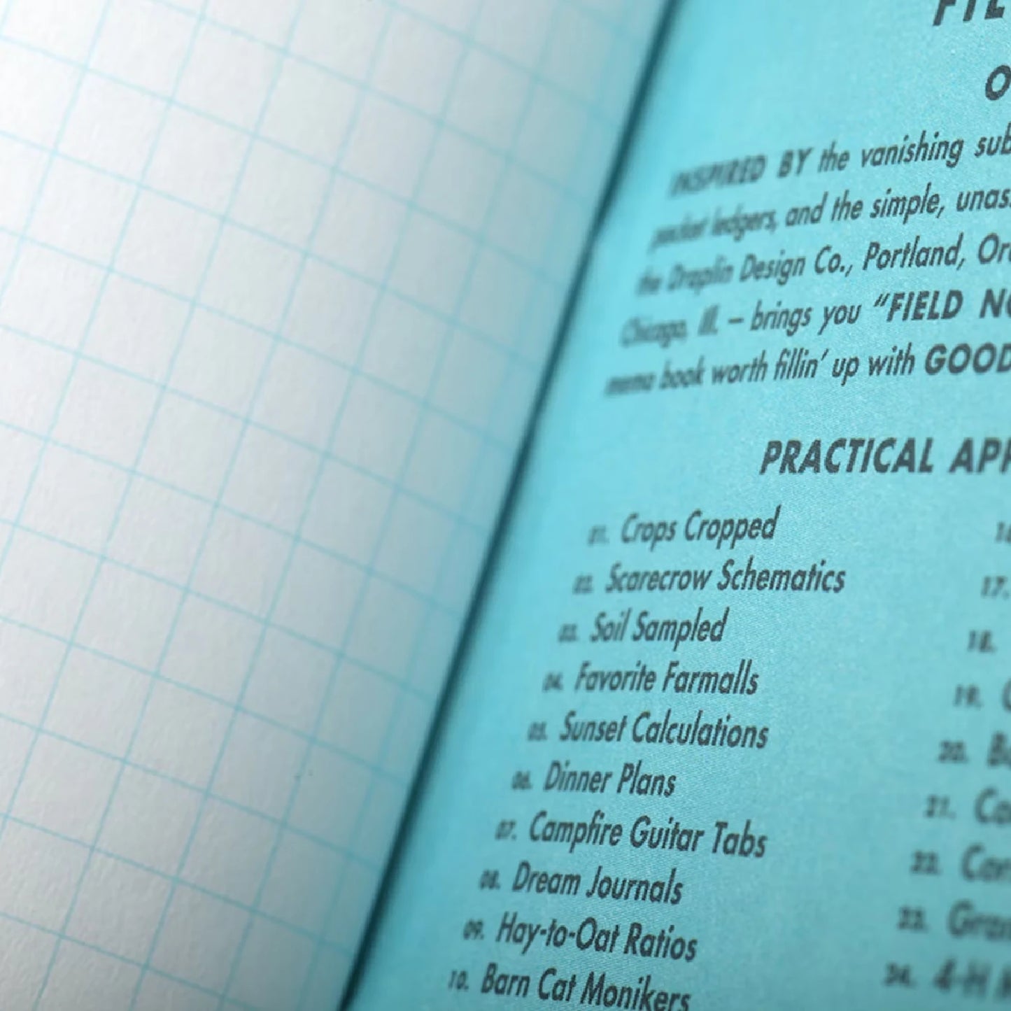Field Notes Heartland Memo, Graph Paper (3-pakk)