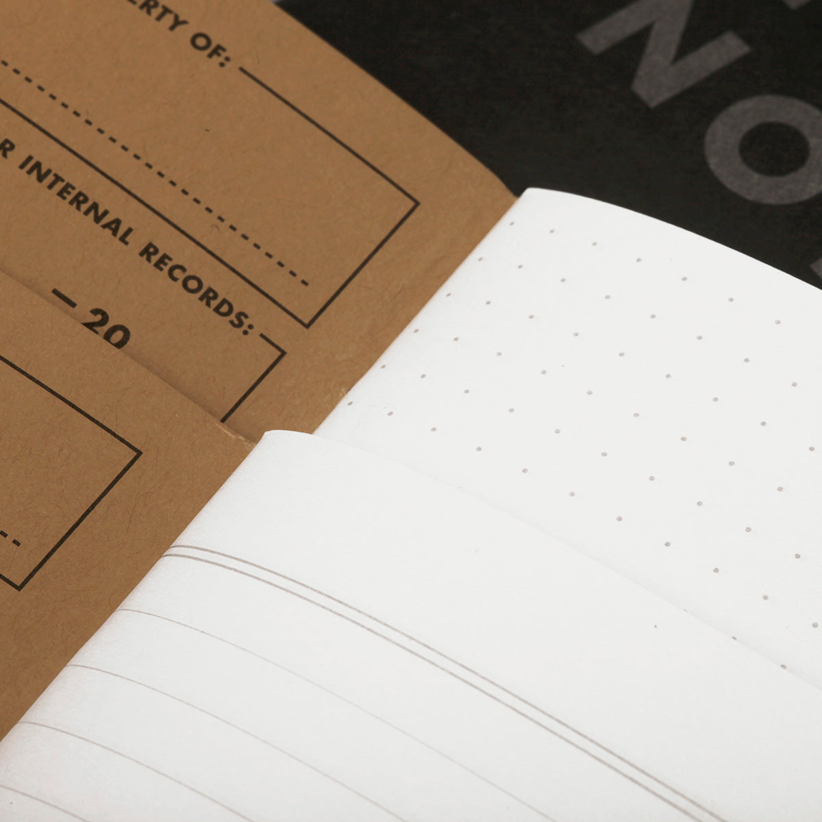 Field Notes Pitch Black Memo (3-pakk)