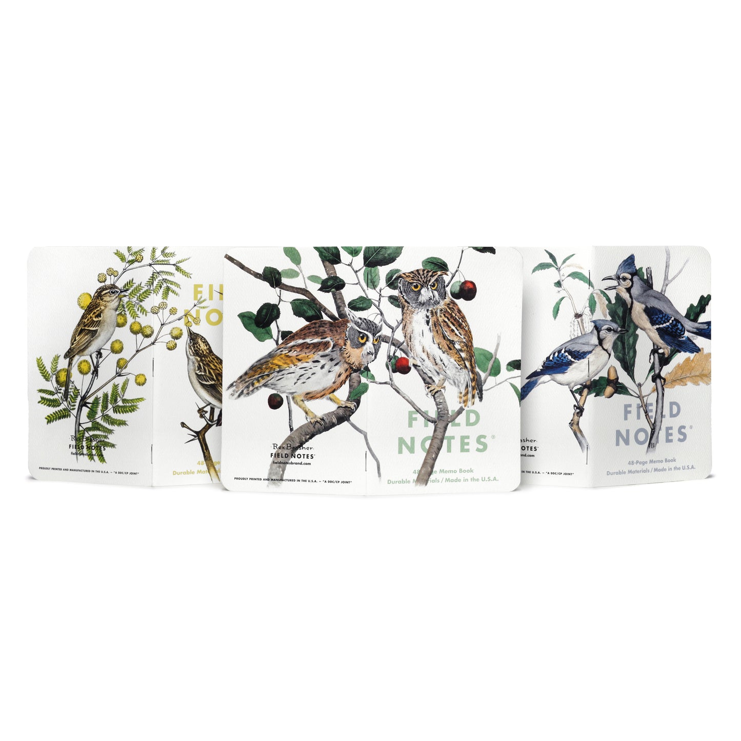 Field Notes Birds and trees of North America, Pack A