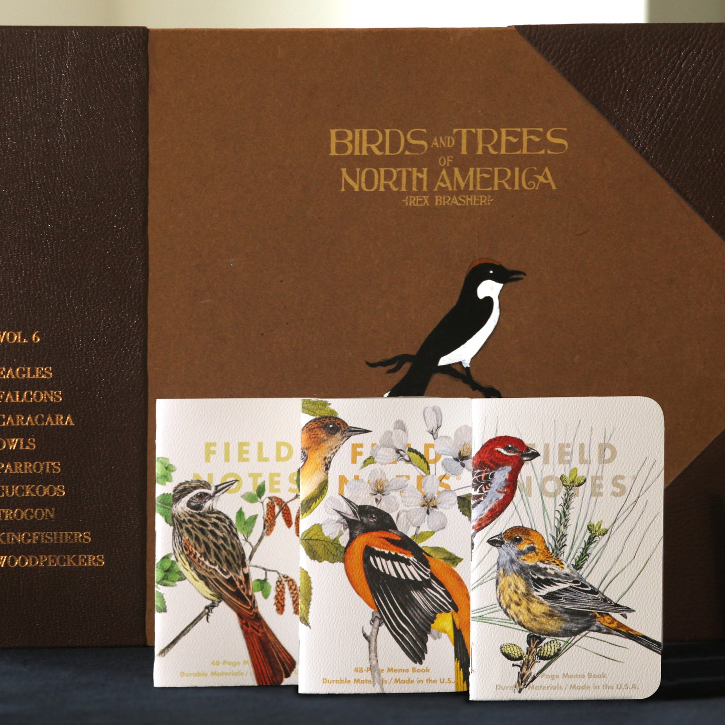 Field Notes Birds and trees of North America, Pack B