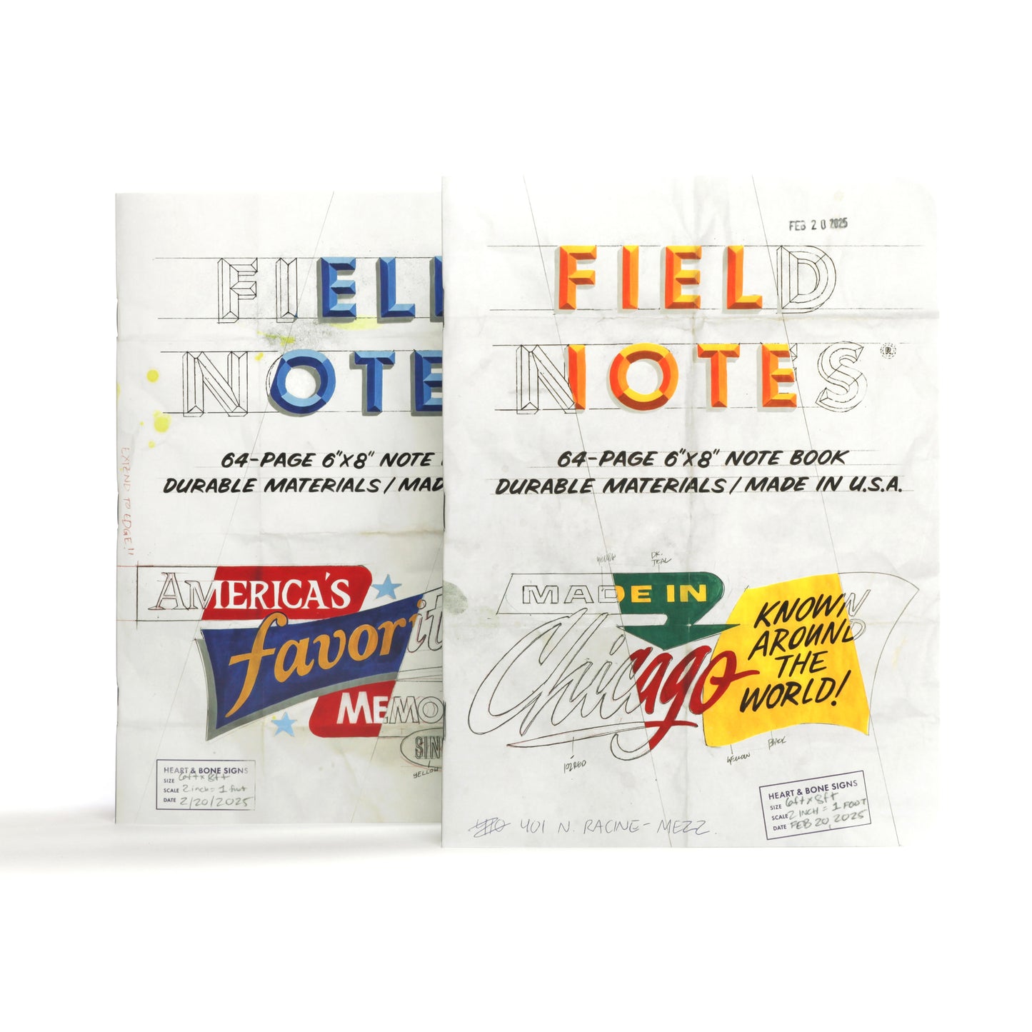 Field Notes The Chicago Look, 2-Pack